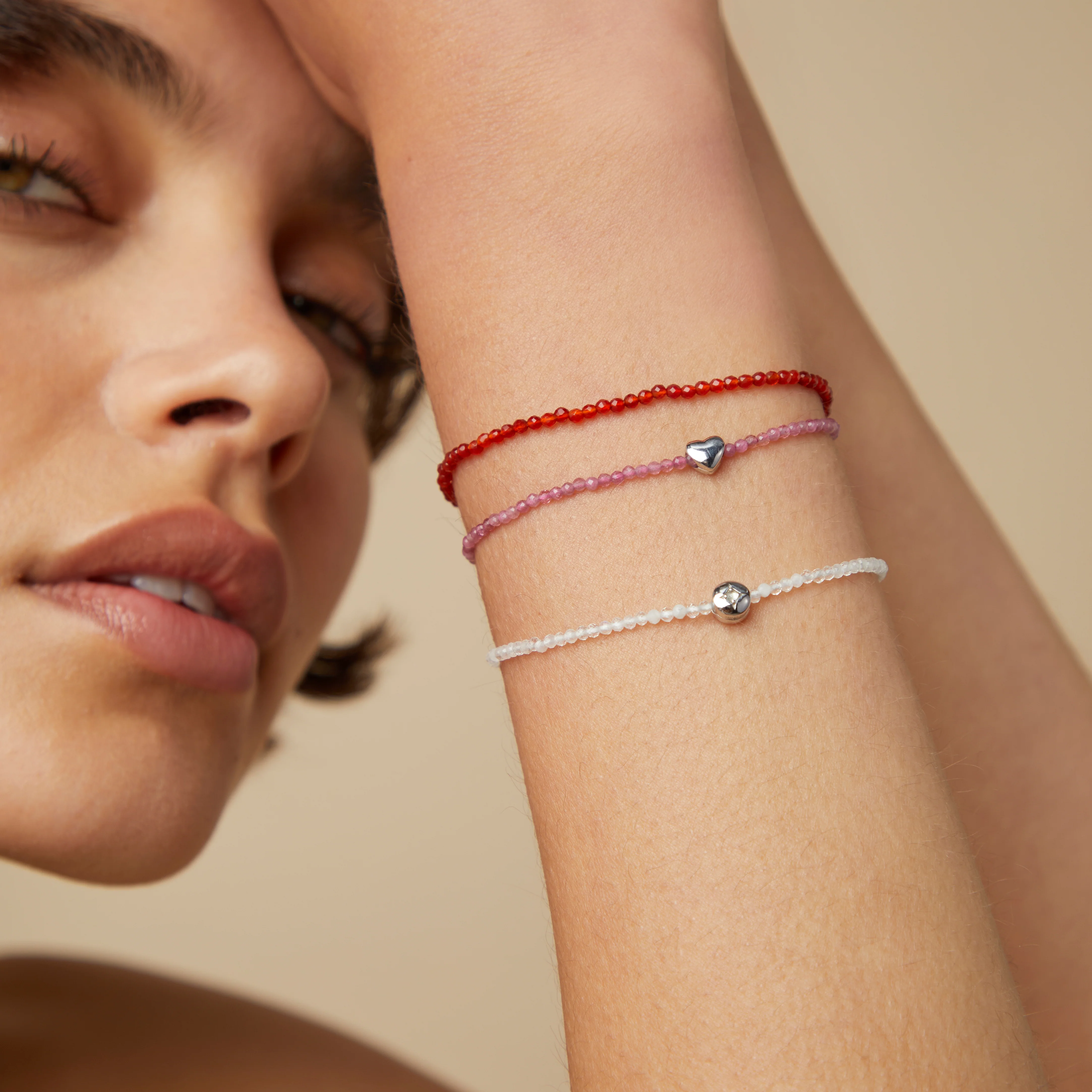 Cosmic Click Charm in 9k White Gold - Image 3
