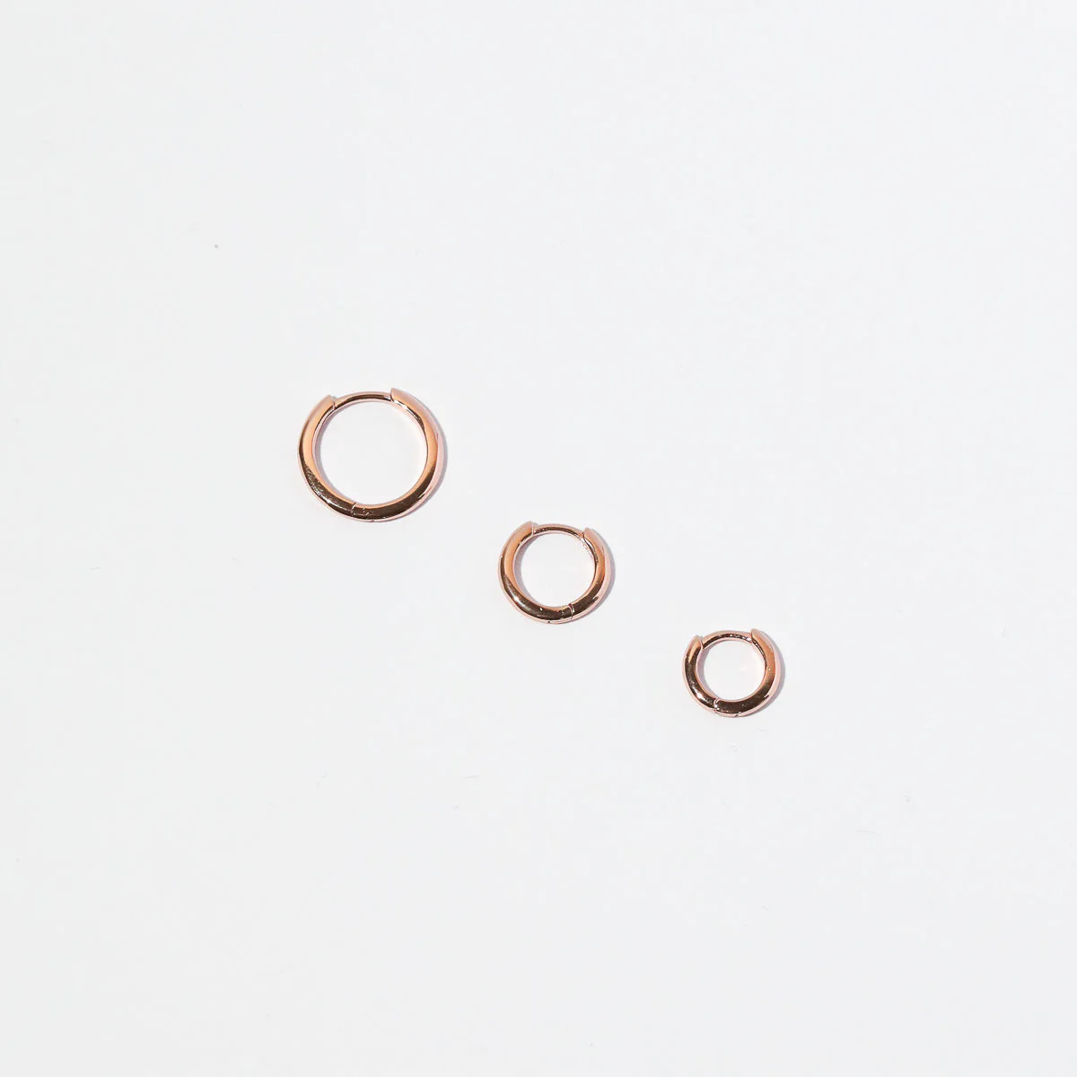 Essential 6.5mm Hoop in Rose Gold - Image 5