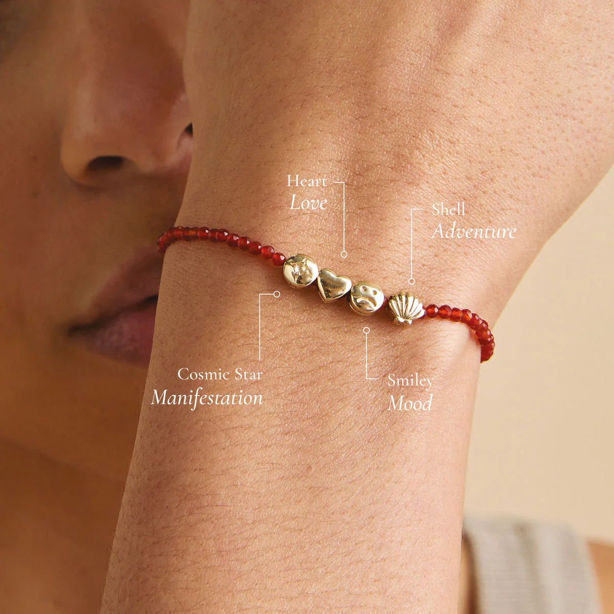 Shell Click Charm in 9k Gold - Image 3